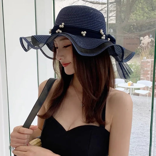 Sunny Bow Baby Hat