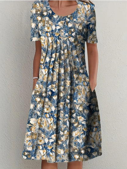 Effortless Elegance A-Line Dress™