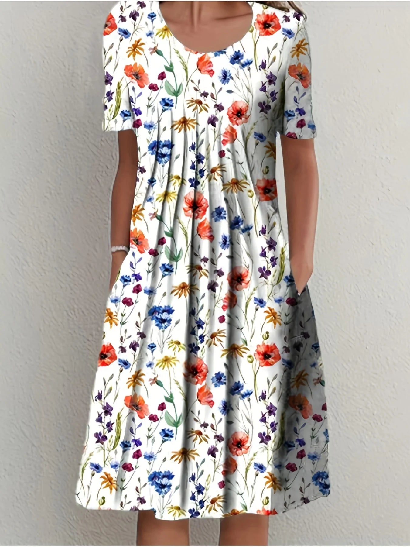 Effortless Elegance A-Line Dress™