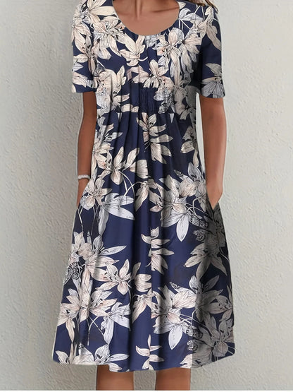 Effortless Elegance A-Line Dress™